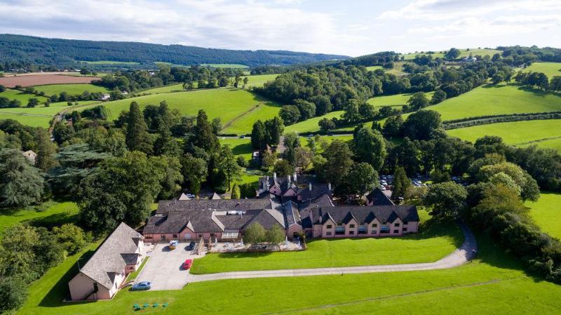Cwrt Bleddyn Hotel & Spa Usk Zewnętrze zdjęcie